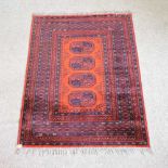 An Afghan rug