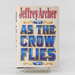 A signed copy of As The Crow Flies