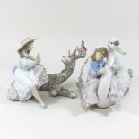 A Lladro porcelain figure group