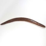 An antique boomerang