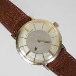 A 1960's Longines gold plated gentleman's wristwatch