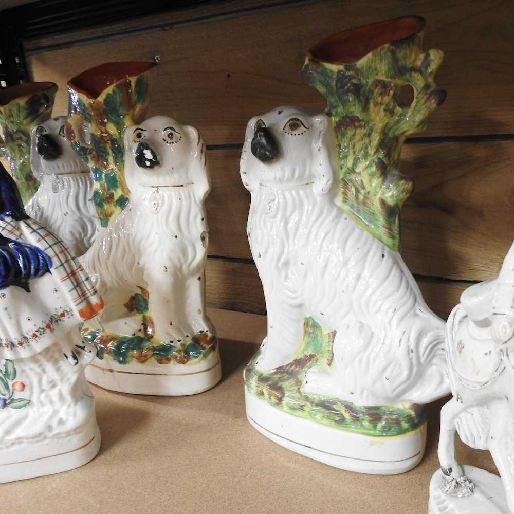 A collection of 19th century Staffordshire figures - Image 2 of 3