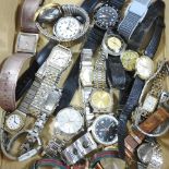 A collection of wristwatches