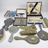 A collection of 19th century and later silver plate