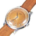 A 1970's Enicar steel cased gentleman's wristwatch