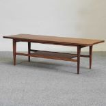 A 1960's teak coffee table
