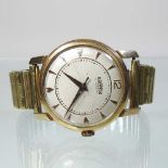 A 1960's Roamer gold plated gentlman's wristwatch
