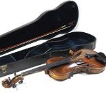 An antique Italian violin