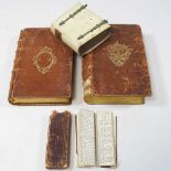 A collection of four miniature books