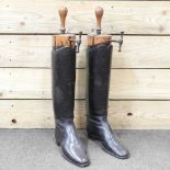 A pair of riding boots