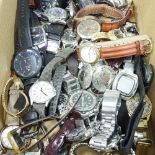 A collection of vintage wristwatches