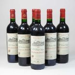Six bottles of Chateau Haut Sarpe