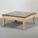 An American Bernhardt coffee table