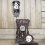 A 19th century American ginger bread clock