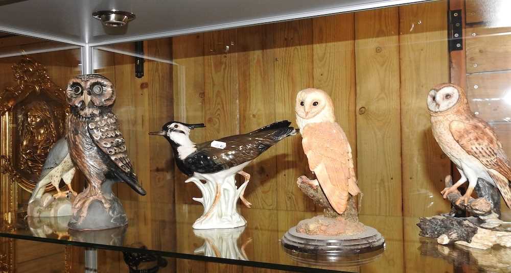 A collection of porcelain bird figures - Image 2 of 5