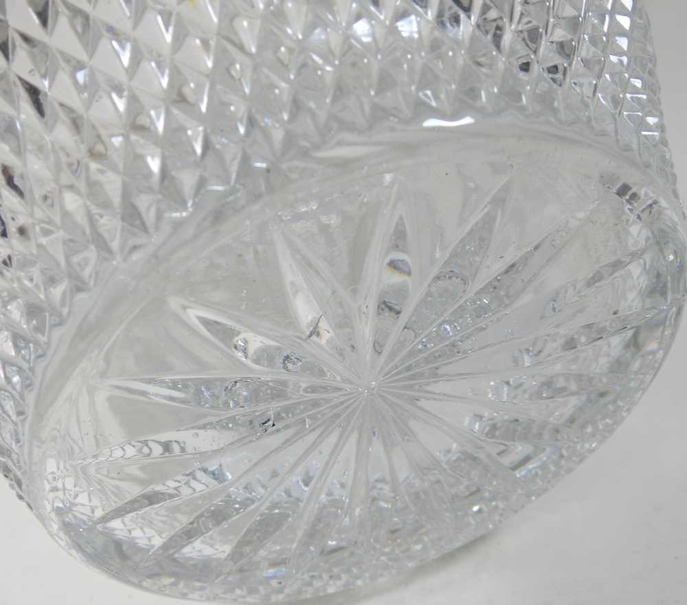 A crystal and silver plated wine cooler - Image 2 of 4