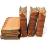 A set of five miniature books