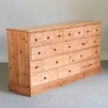 A modern pine merchant's chest