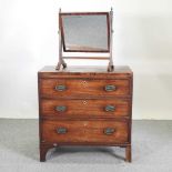 A 19th century mahogany chest of drawers