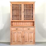 An antique pine dresser