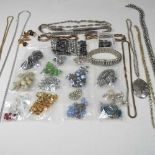 A collection of jewellery