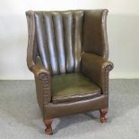 An early 20th century porter's chair