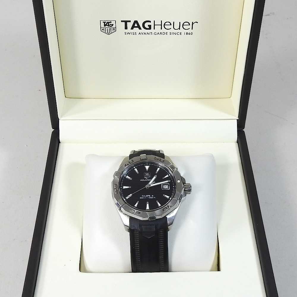 A Tag Heuer Aquaracer gentleman's wristwatch,