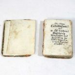 A miniature volume of Martin Luther's Der Kleine Katechismus