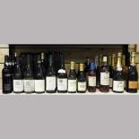 A collection of wine and champagne