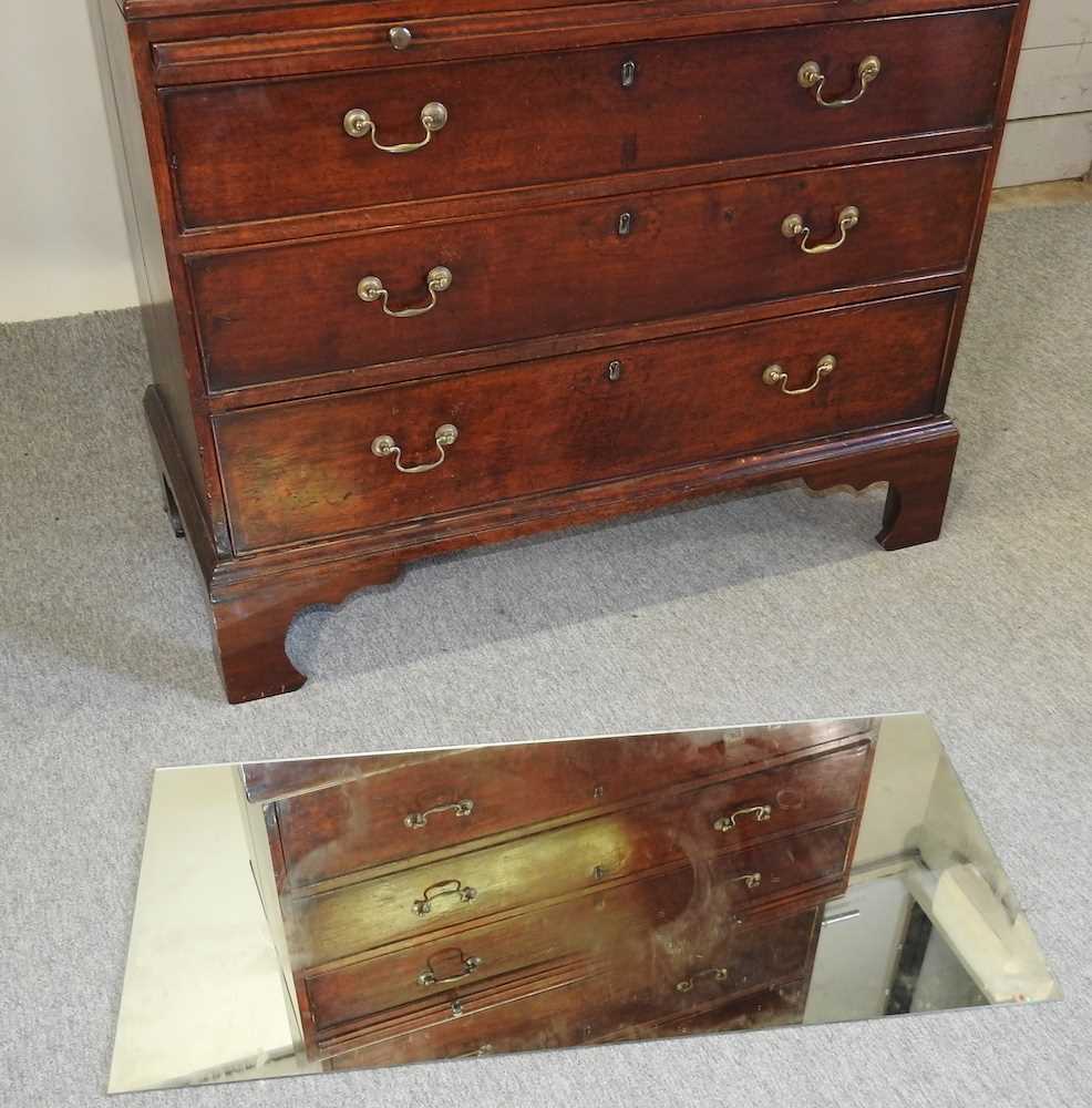 A George III mahogany chest on chest - Image 2 of 9