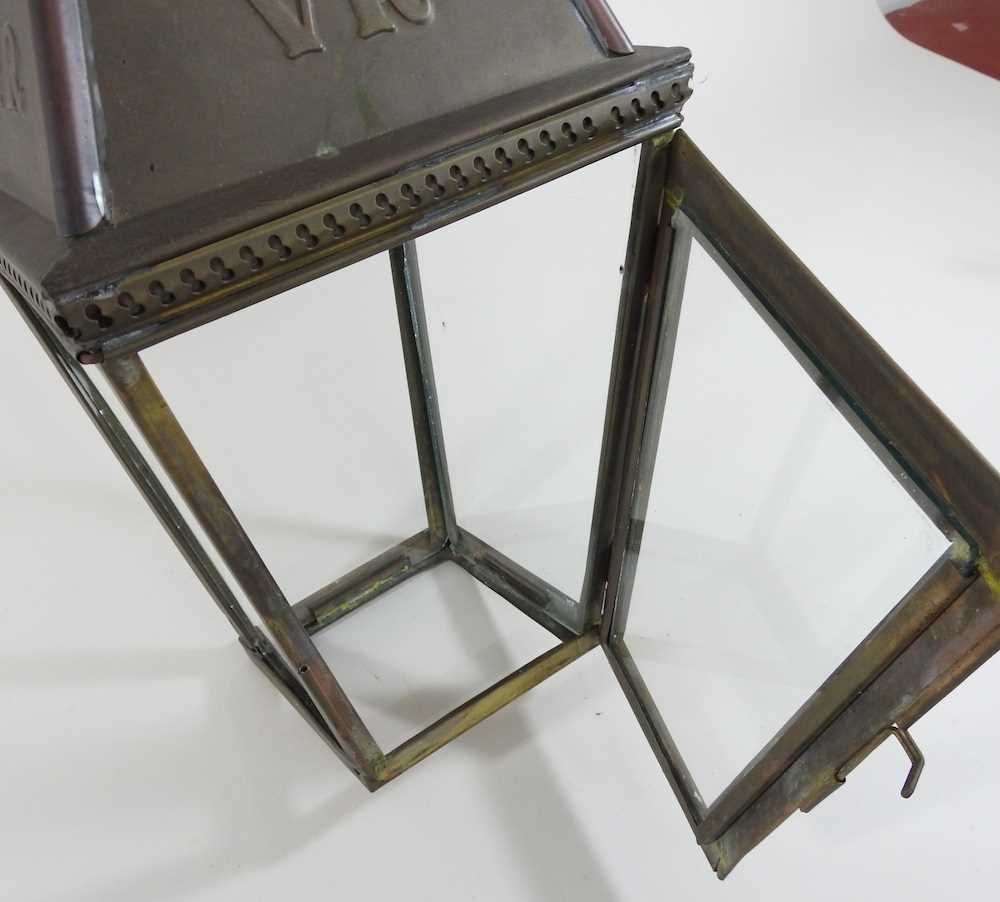 A Victorian copper lantern - Image 4 of 4