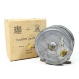 A Hardy Bros Silex Major fishing reel