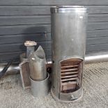 A steel stove