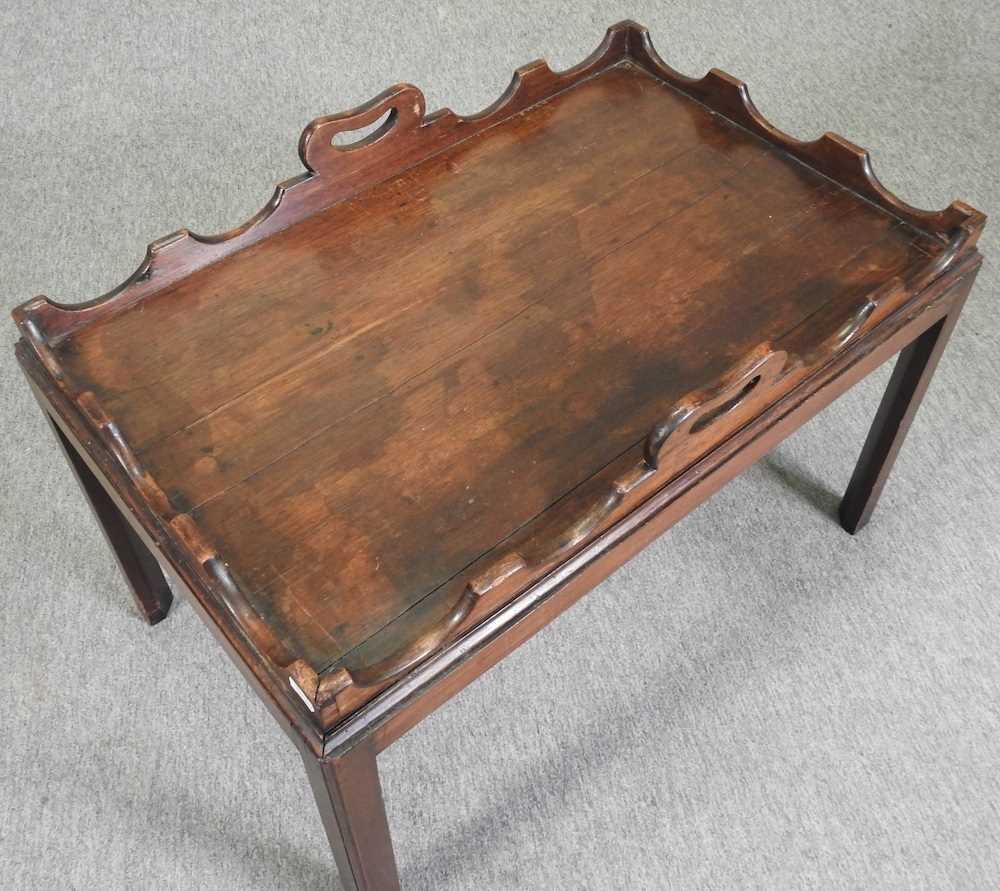 A mahogany butler's tray - Image 3 of 3