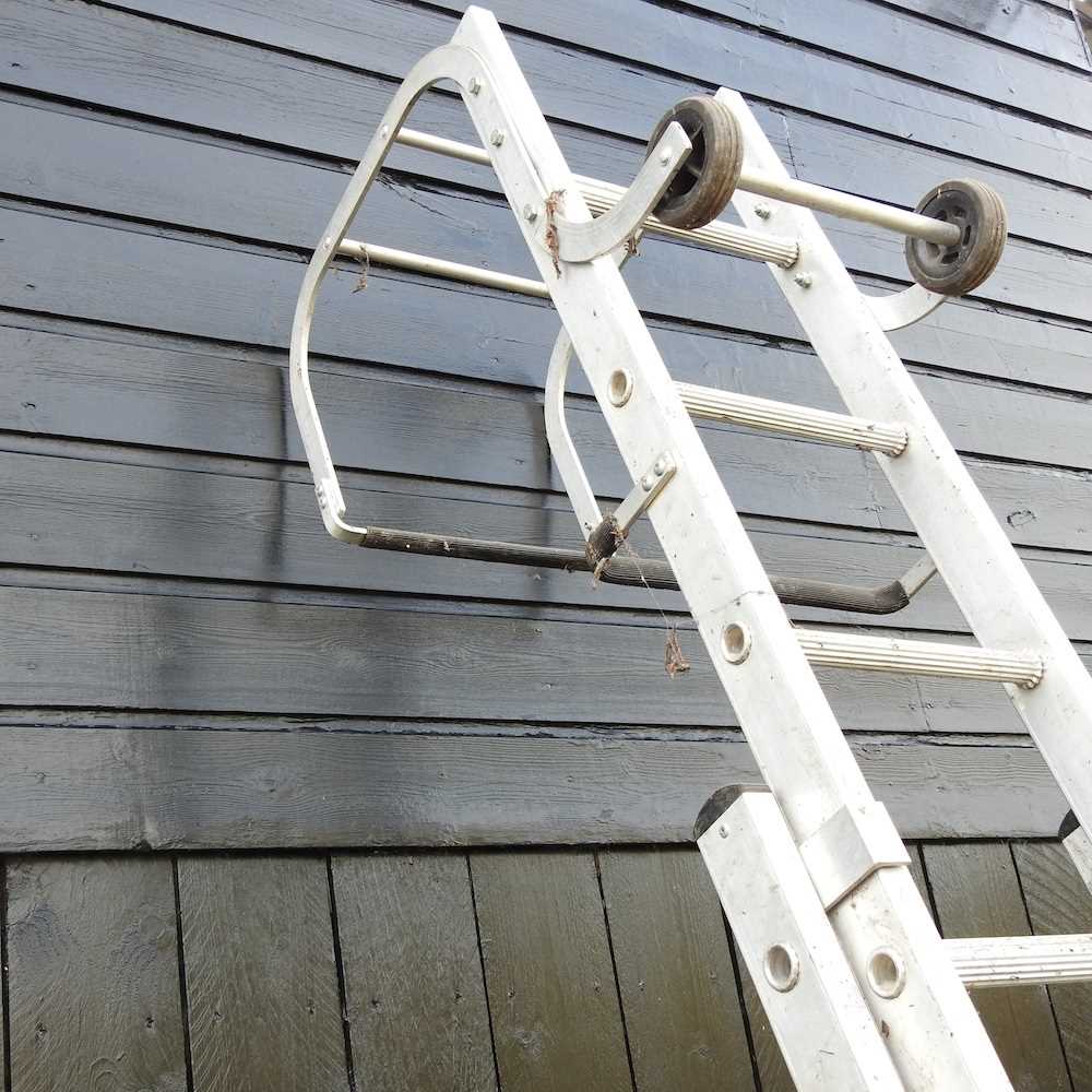An aluminium ladder - Image 2 of 2