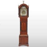 A 19th century American longcase clock