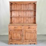 An antique pine dresser