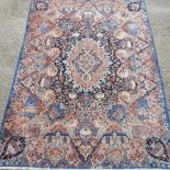 A large Indian woollen carpet