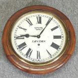 An early 20th century dial clock