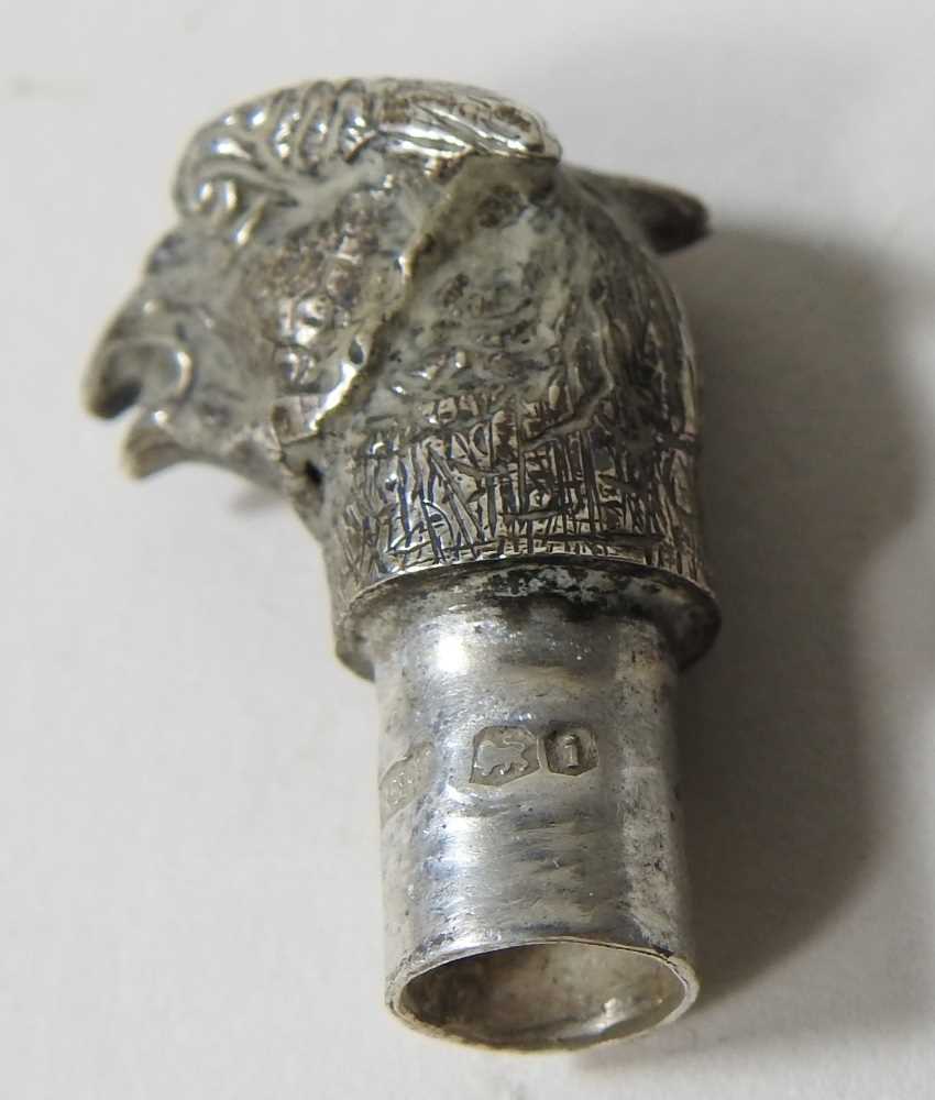 A pair of early 20th century silver peppers - Image 6 of 8