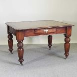 A Victorian library table