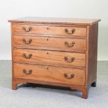 A 19th century mahogany chest