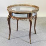 An early 20th century continental bijouterie table