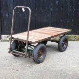 A stable yard hand cart