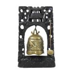 An Eastern bronze temple bell
