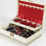 A collection of costume jewellery