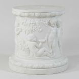 A rare 19th century Copeland parian pedestal