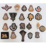 Small Selection of Bullion Embroidery Beret Badges current issue, bullion embroidery badges