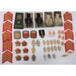 Modern Military Badges Including Cloth cloth includes bullion embroidery Drummer arm badge ...