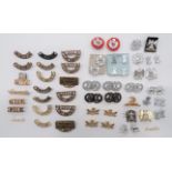 Scottish Shoulder Titles and Anodised Collar Badge Selection brass titles include Gordon ... Cameron